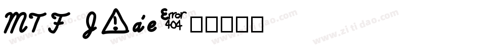 MTF Jude字体转换